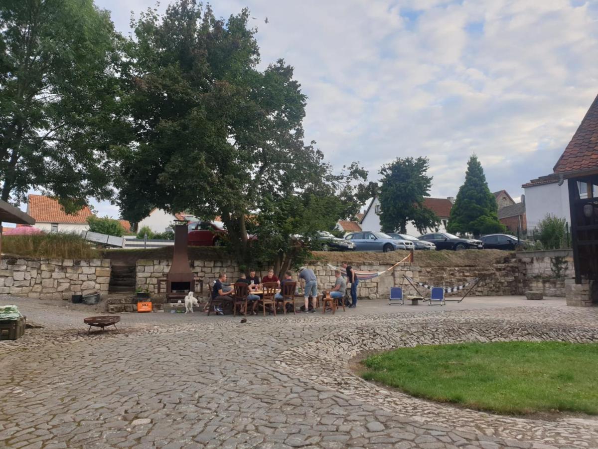 Mario'S Fachwerkhaus Am Huy Villa Eksteriør billede